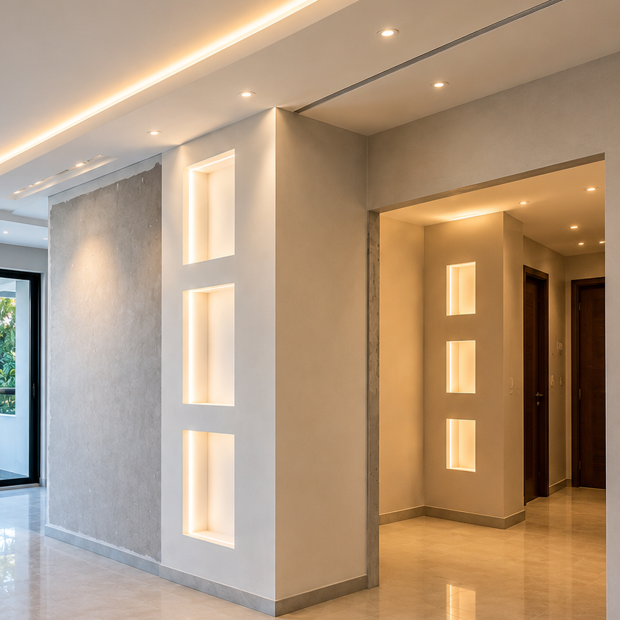 Execução em drywall pela Gesso Elite